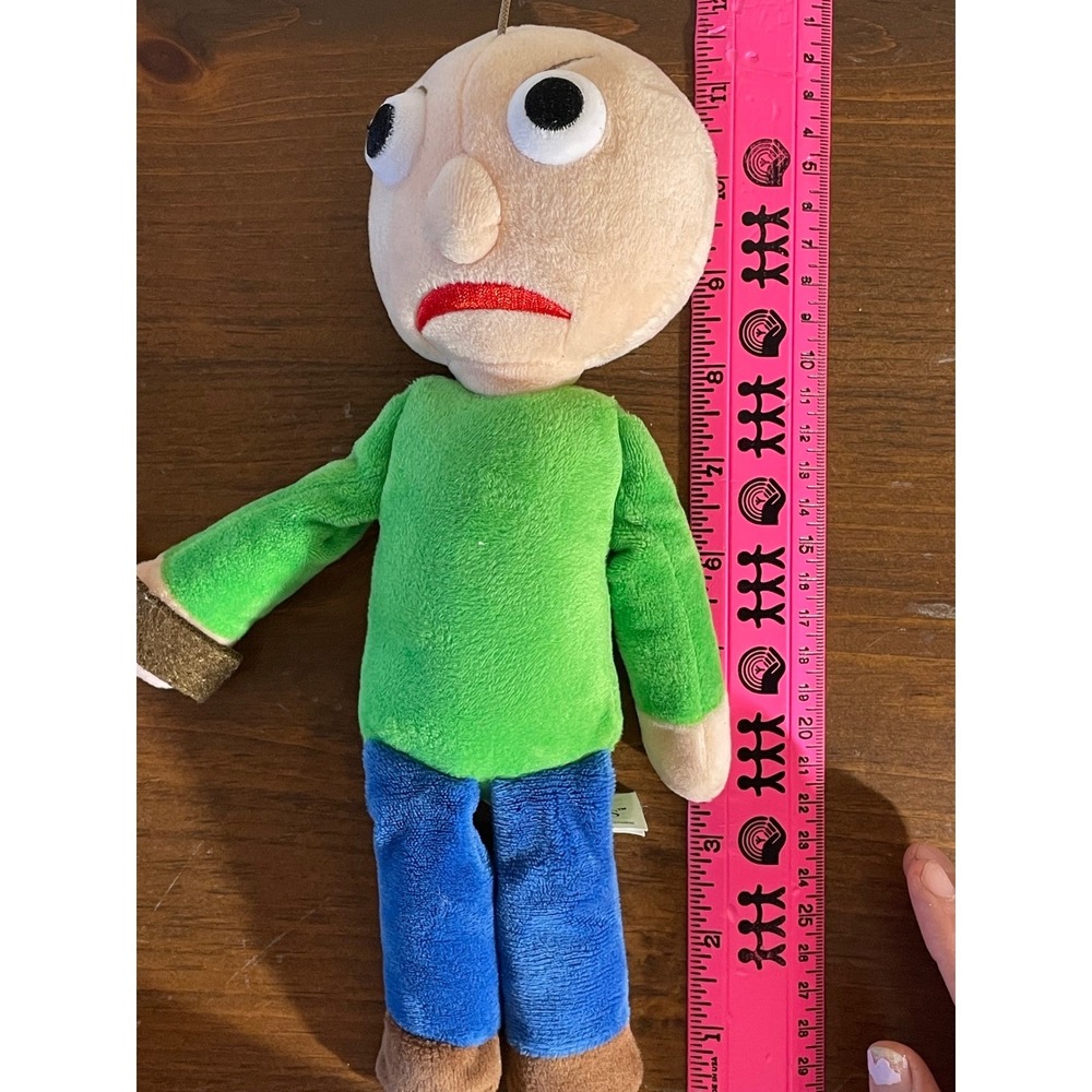 PhatMojo Baldis Basics Baldi Plush Figure 10 inch Green Shirt Blue Pants 2019